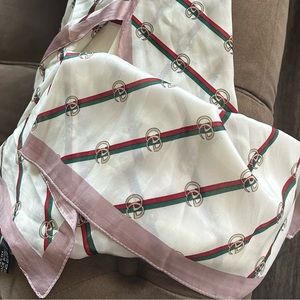 Long and wide Silky Scarf